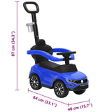 vidaXL Loopauto Volkswagen T-Roc rood