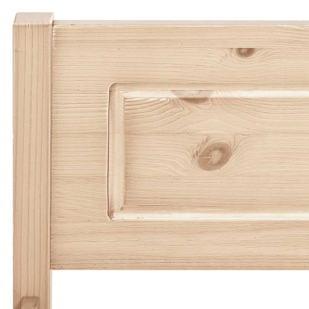 vidaXL Bedframe massief grenenhout 90x200 cm