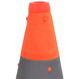 Collapsible traffic cone 42 cm 5 pcs
