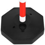 vidaXL Chain Post Set with Plastic Chain 10 m