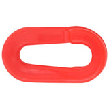 vidaXL Chain Post Set with Plastic Chain 10 m