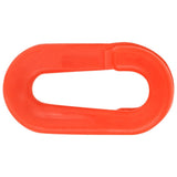 vidaXL Traffic Posts with Chain 10 pcs 75 cm PE
