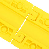 vidaXL Cable Protectors Ramp 4 pcs 98.5 cm Yellow