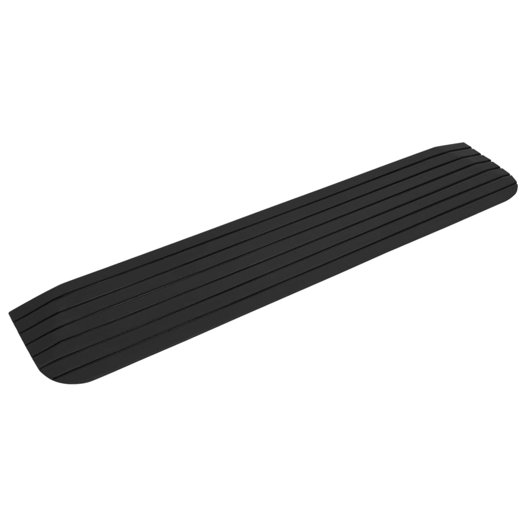 vidaXL Threshold Ramp 110x21x2.5 cm rubber