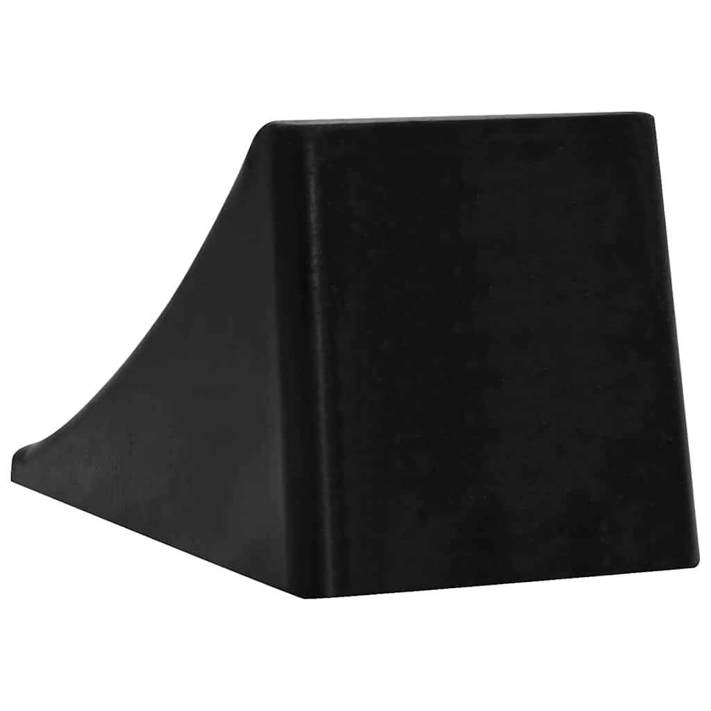 vidaXL Wheel Chocks 4 pcs 16x9x9 cm rubber