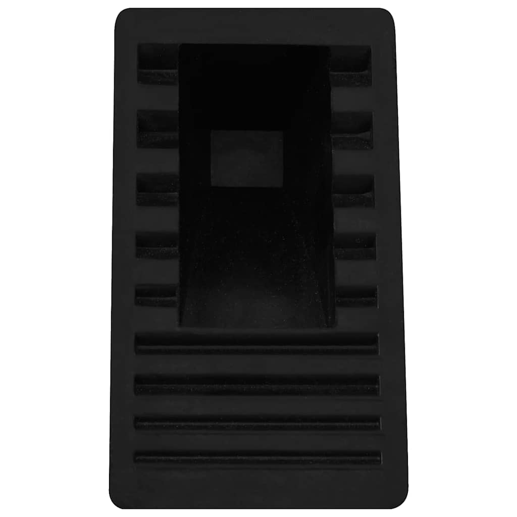 vidaXL Wheel Chocks 4 pcs 16x9x9 cm rubber