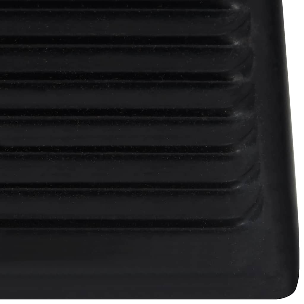 vidaXL Wheel Chocks 4 pcs 16x9x9 cm rubber