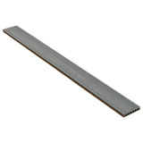 vidaXL Decking boards with accessories 10 m² 2.2 m HKC brown and grey