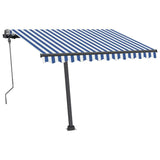 vidaXL Luifel vrijstaand handmatig uittrekbaar 300x250 cm antraciet