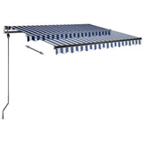 vidaXL Luifel vrijstaand handmatig uittrekbaar 300x250 cm antraciet