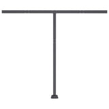 vidaXL Luifel vrijstaand handmatig uittrekbaar 300x250 cm antraciet