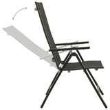 vidaXL 5-piece Garden Dining Set Aluminum Anthracite