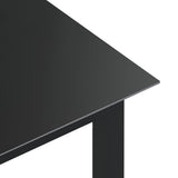 vidaXL 5-piece Garden Dining Set Aluminum Anthracite
