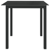vidaXL 5-piece Garden Dining Set aluminium anthracite