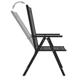 vidaXL 9-piece Lounge Set Black and Anthracite
