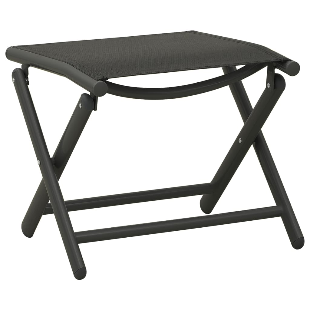 vidaXL 9-piece Lounge Set Black and Anthracite