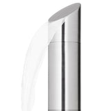 vidaXL Outdoor Shower with Brown Base 225 cm Stainless Steel