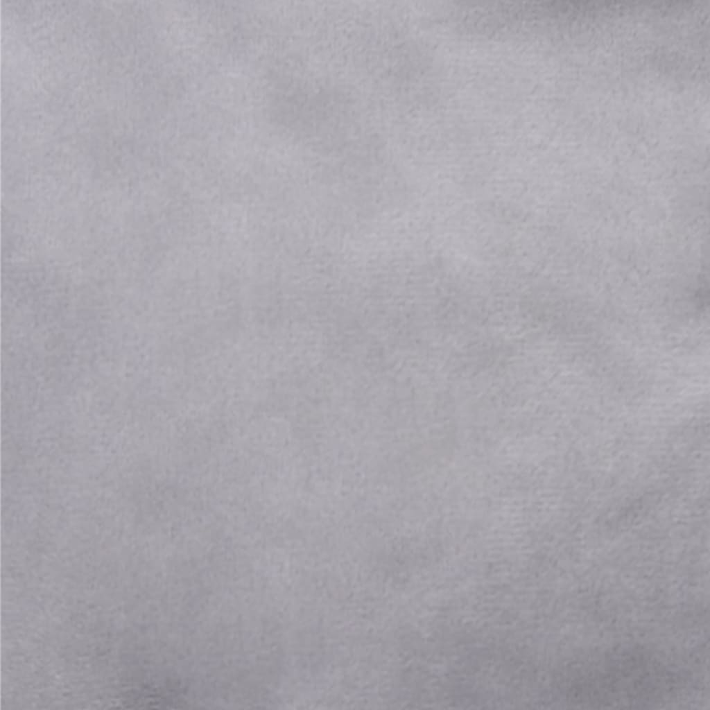 vidaXL Hondenmand 69x59x19 cm peluche et artisanat noir et gris