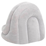 vidaXL Cat bed 40x40x35 cm grey and cream