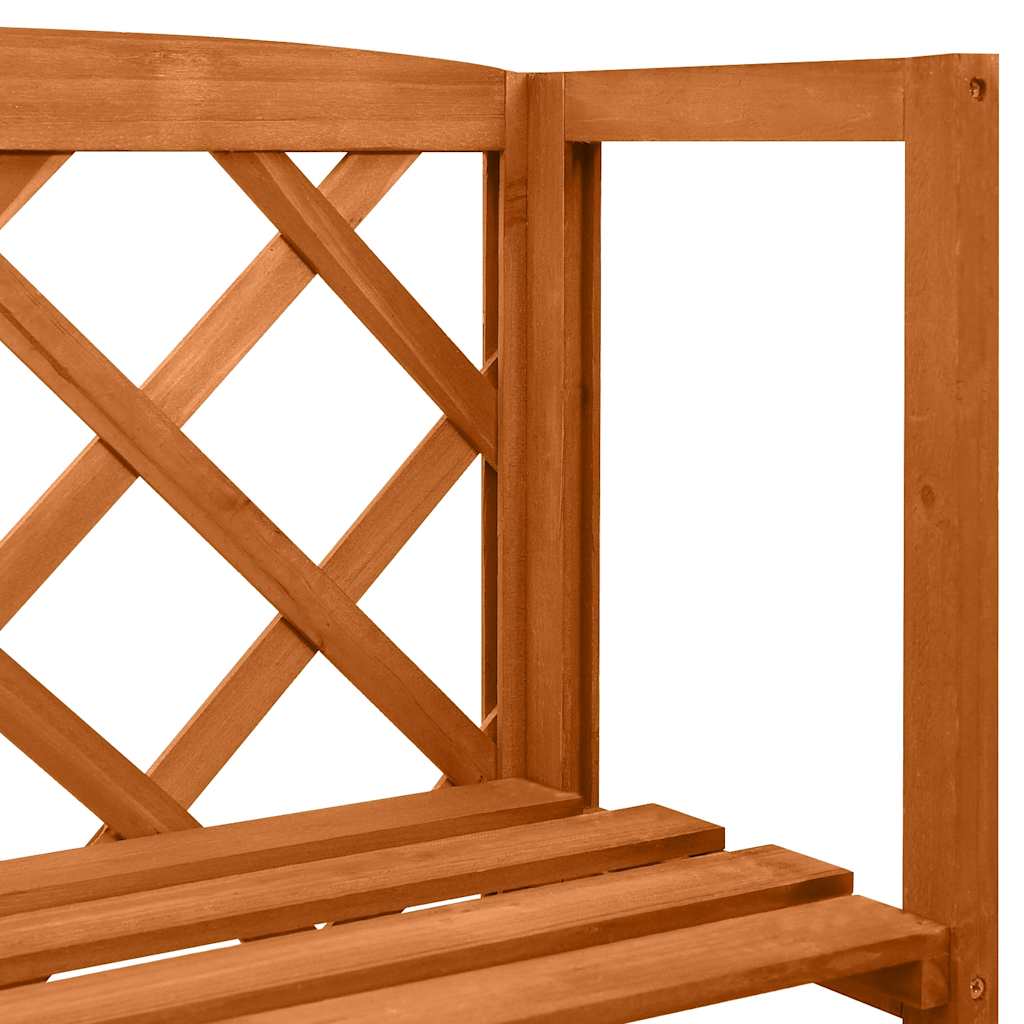 vidaXL Latwerk met schappen 55x30x140 cm massief vurenhout