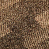 vidaXL Carpet Tiles 20 pcs Brown 50 x 50 cm PP