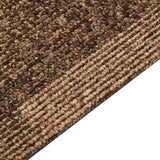 vidaXL Carpet Tiles 20 pcs Brown 50 x 50 cm PP