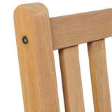 vidaXL Garden Chairs 4 pcs Solid Teak Wood