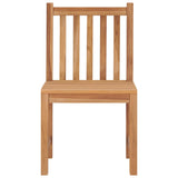 vidaXL Garden Chairs 4 pcs Solid Teak Wood