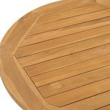 vidaXL 5-piece Garden Dining Set Solid Teak Wood