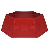 vidaXL Kerstboomrok Ø68x25 cm rouge