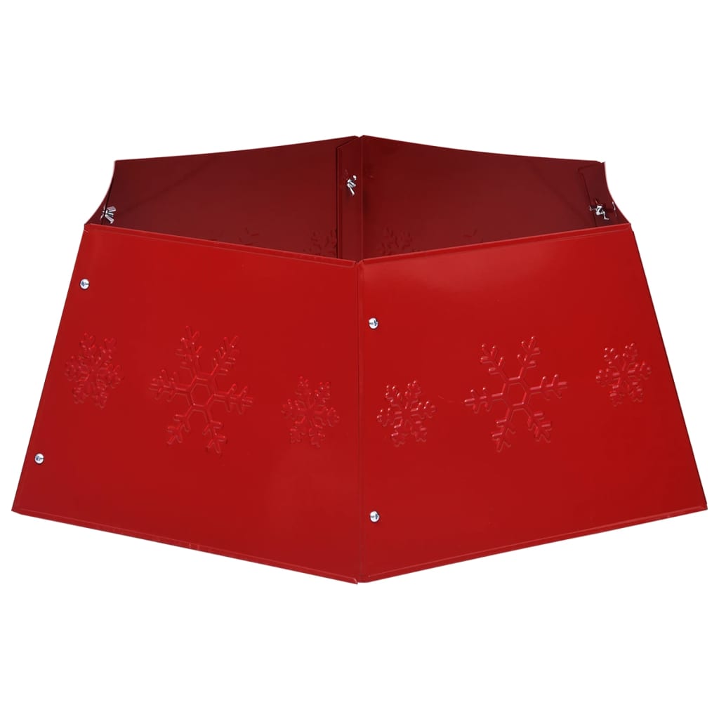 vidaXL Kerstboomrok Ø68x25 cm rouge
