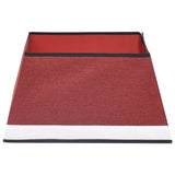 vidaXL Christmas Tree Skirt 48x48x25 cm red and white