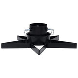 vidaXL Christmas Tree Stand 47x47x13.5 cm black