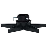 vidaXL Christmas Tree Stand 47x47x13.5 cm black