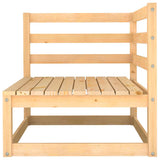 vidaXL 8-Piece Lounge Set Solid Pine Wood