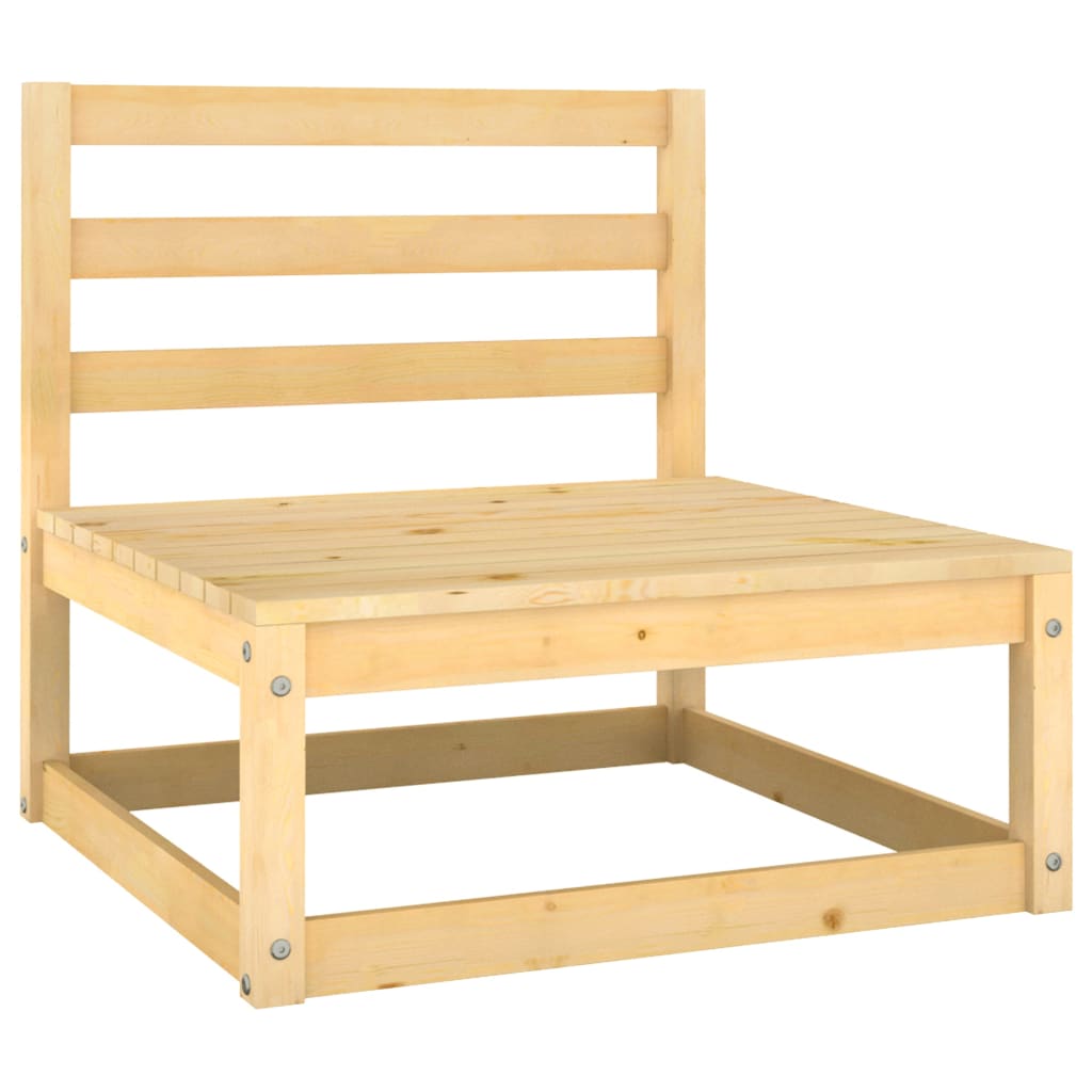 vidaXL 7-Piece Lounge Set Solid Pine Wood