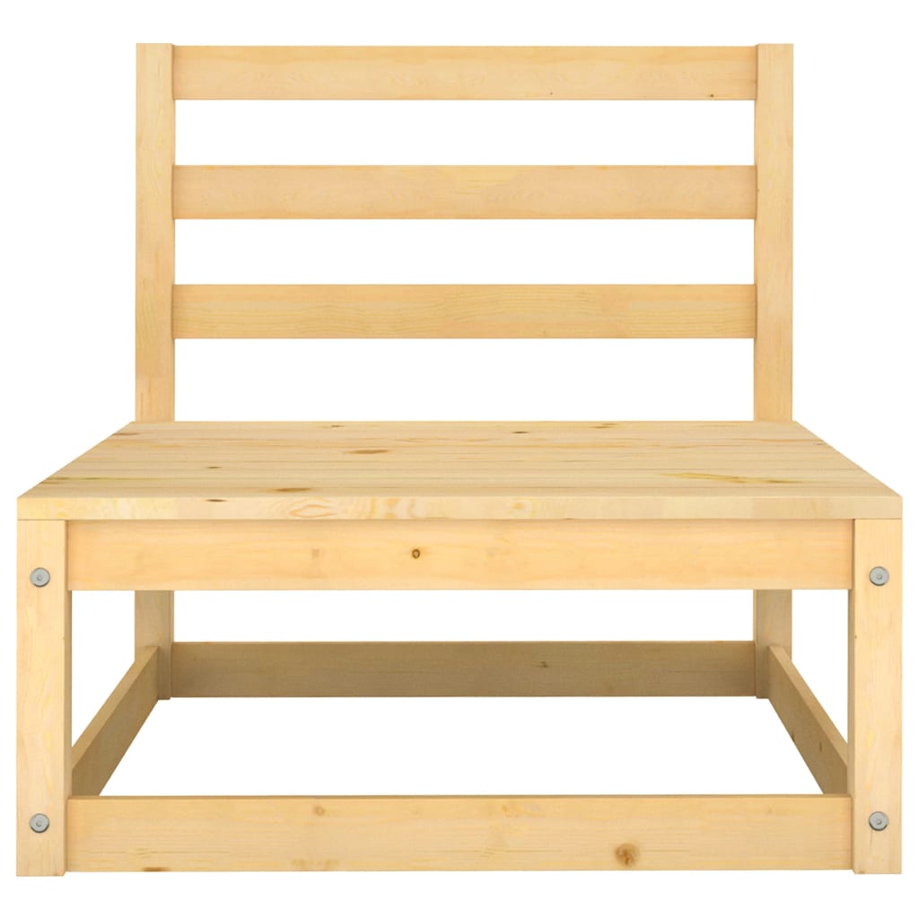 vidaXL 8-Piece Lounge Set Solid Pine Wood