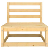 vidaXL 9-piece Lounge Set Solid Pine Wood