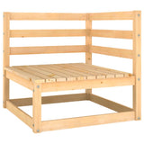 vidaXL 6-Piece Lounge Set Solid Pine Wood