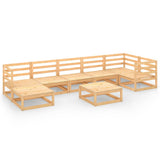 vidaXL 8-Piece Lounge Set Solid Pine Wood