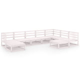 vidaXL 9-delige Loungeset massief grenenhout