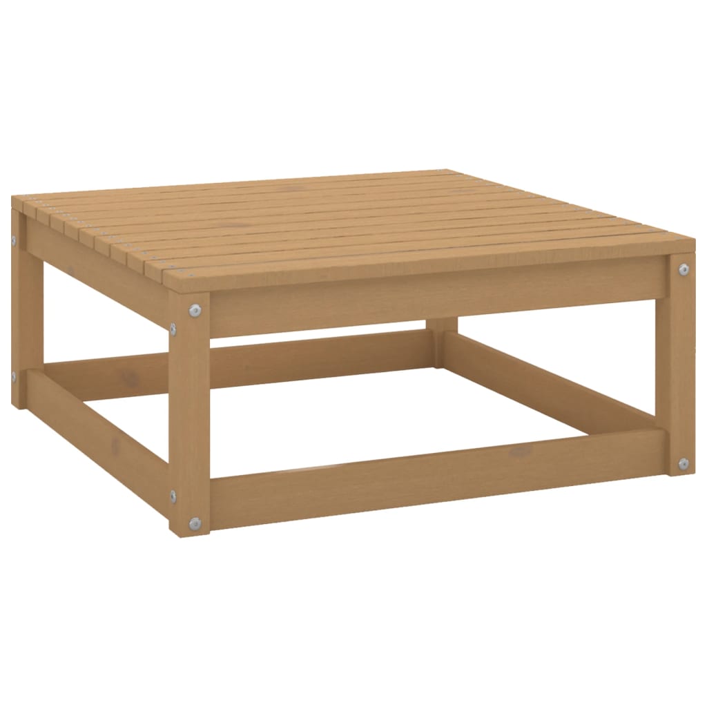 vidaXL 10-Piece Lounge Set Solid Pine Honey Brown