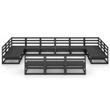 vidaXL 13-piece Lounge Set Solid Pine Wood