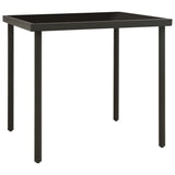 vidaXL 3-piece Garden Lounge Set Steel
