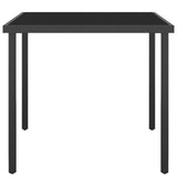 vidaXL 3-piece Garden Lounge Set Steel