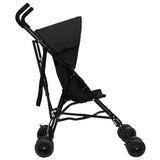 vidaXL Kids' Buggy Steel Light Grey and Black