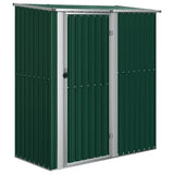 vidaXL Tuinhuis Groen 180,5x97x209,5 cm Gegalvaniseerd Staal