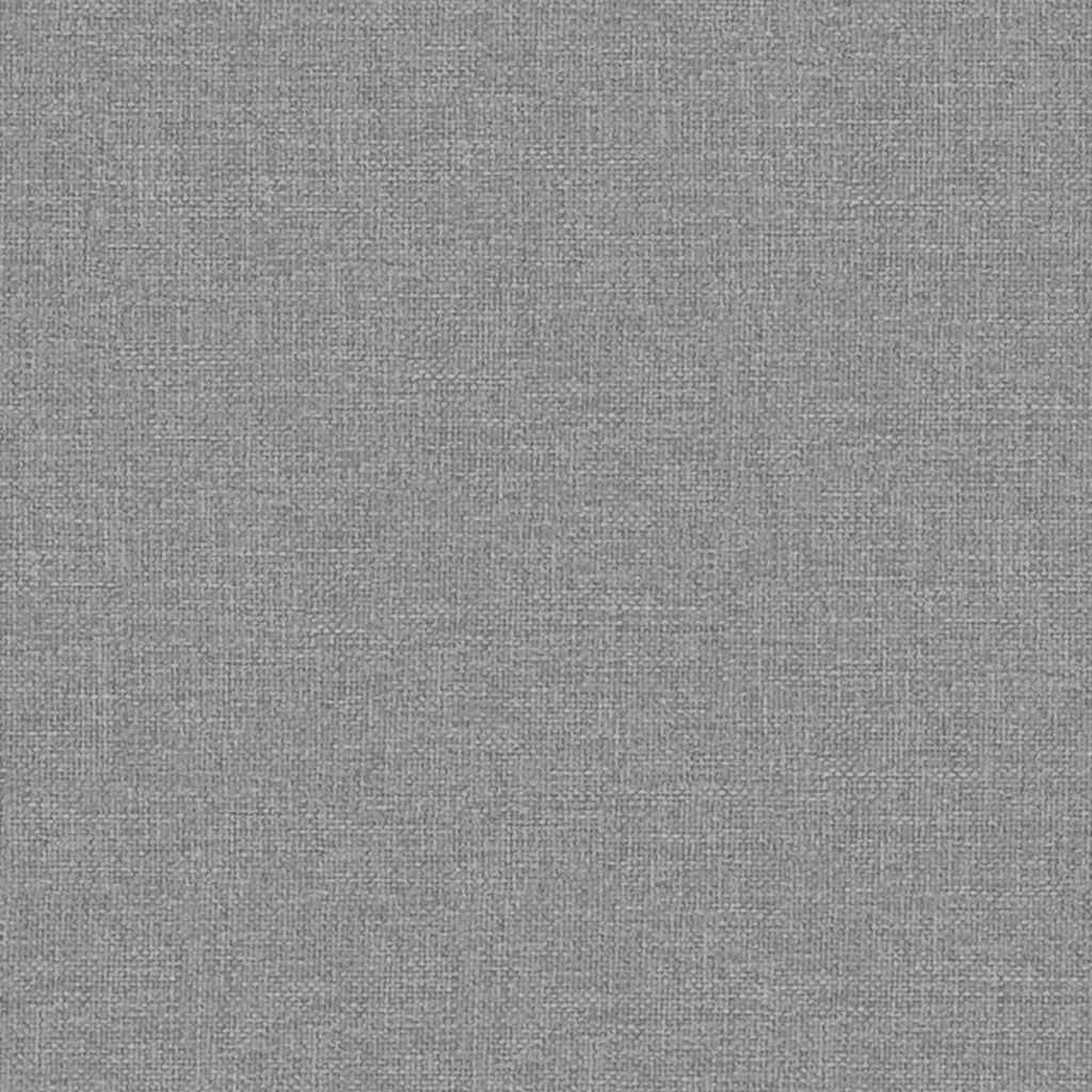 vidaXL Electric Massage Chair Fabric Light Grey