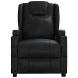 vidaXL Electric massage chair artificial leather black