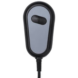 vidaXL Fauteuil elektrisch verstelbaar stof lichtgrijs